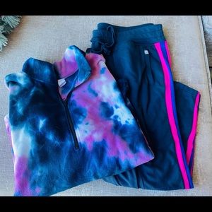 Livi / Lane Bryant fleece activewear set